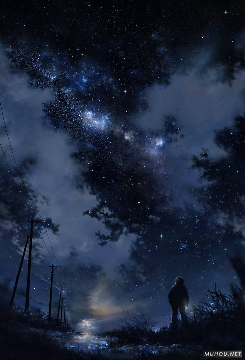 这星空美景真的爱了插画作品插图1