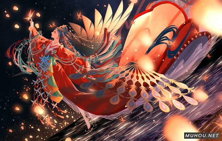 阴阳师不知火绝美插画壁纸