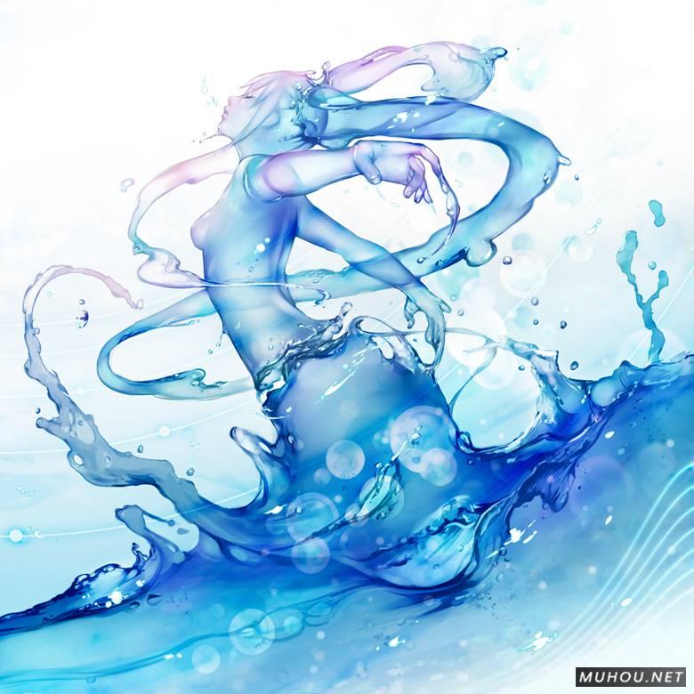 和水有关的那些绝美插画作品插图1