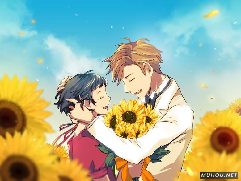 最美就是夏天向日葵花海了