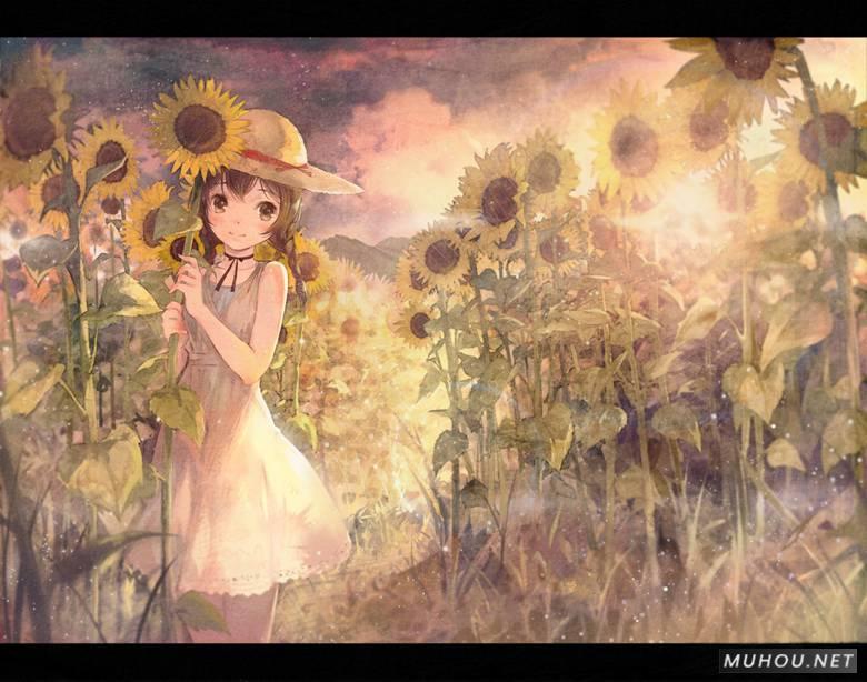 最美就是夏天向日葵花海了