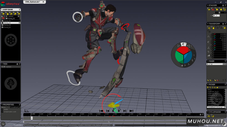 3D动画制作软件Nukeygara Akeytsu 2020 v20.2.6 破解版下载插图1