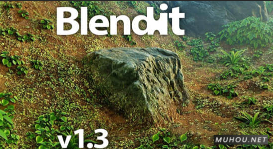 缩略图BL插件-三维模型环境融合附加组件 Blendit v1.3 Add-on 下载