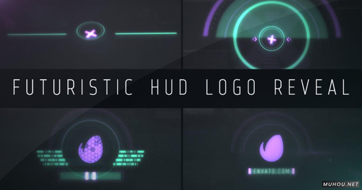 未来主义的Hud Intro全息数字视频AE模板