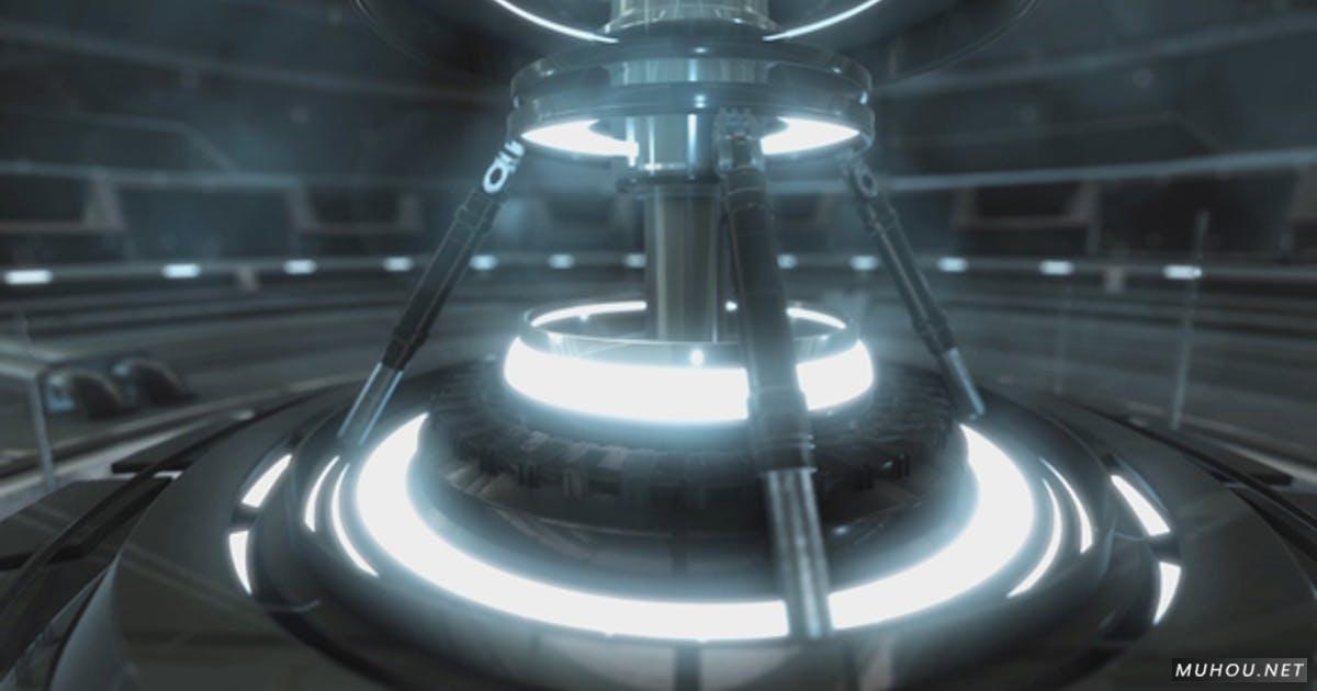 Epic SciFi能量科技核心logo标志揭秘视频AE模板