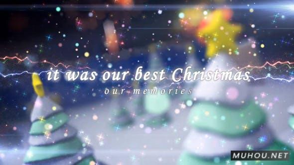 我们的圣诞回忆片头视频AE模板插图