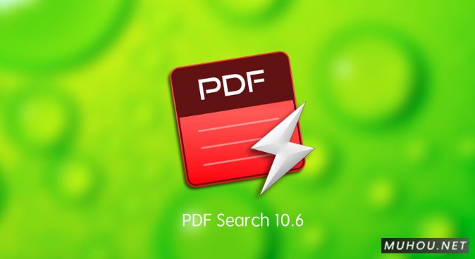 PDF Search 10.6软件破解版下载 (MAC PDF文件搜索工具) 支持Silicon M1插图