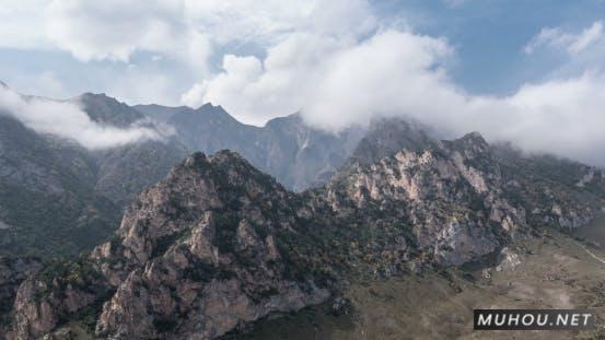 飞行滑翔伞活动云层4k延时摄影视频素材插图