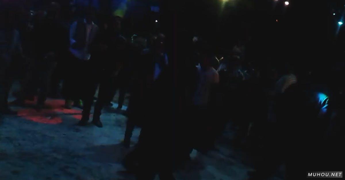舞厅跳舞夜晚手机镜头高清CC0视频素材