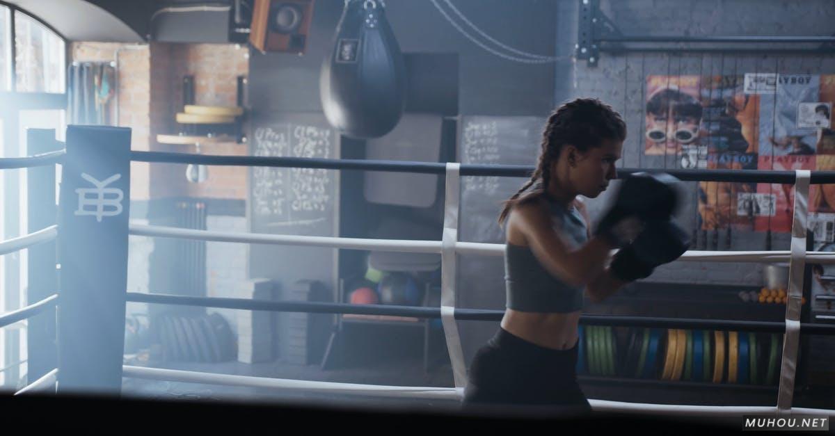 冠军拳击手女性战斗4k高清CC0视频素材插图
