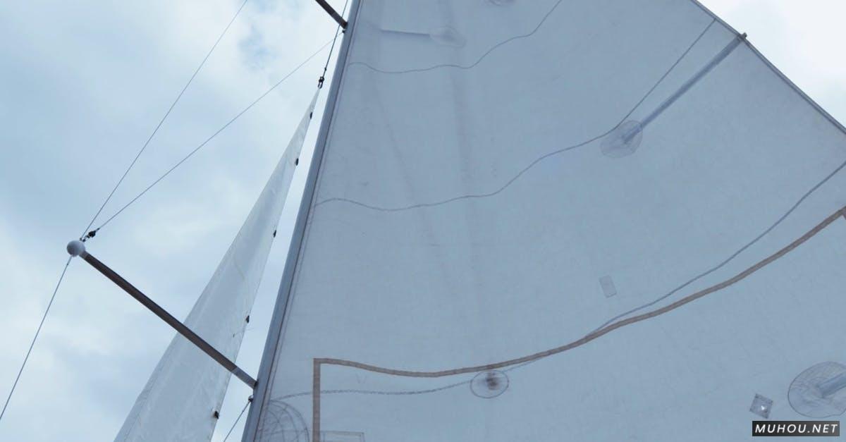 划船海洋帆船船帆4k竖屏高清CC0视频素材插图