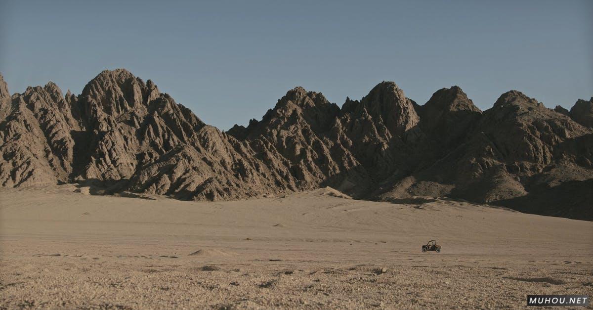 全地形车沙漠越野车4k高清CC0视频素材插图
