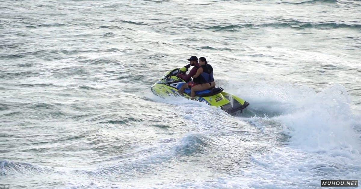 海上摩托艇水上摩托运动佛罗里达 高清CC0视频素材