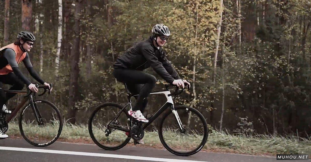 公路自行车骑车高清CC0视频素材插图