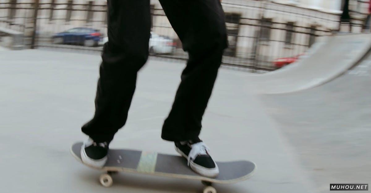 男人实验滑板实拍4K视频下载插图
