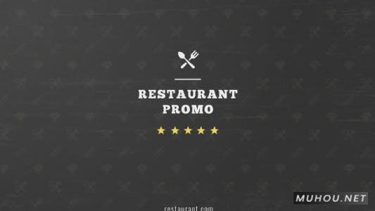 Restaurant promo快餐食品店创意视频菜单ae模板插图