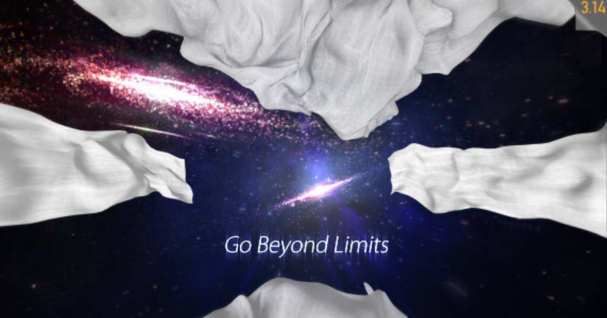 银河系宇宙大爆炸片头动画AE视频模板