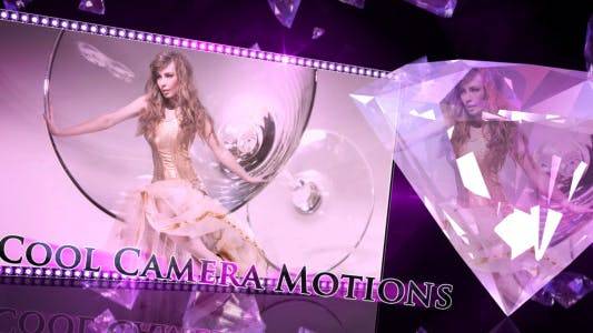 钻石永远维多利亚秘密风格女性相册AE视频模板插图