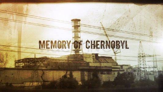 切尔诺贝利核事故的记忆相册AE视频模板插图