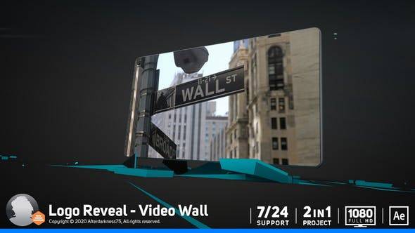 LOGO标志显示/视频墙AE视频模板插图