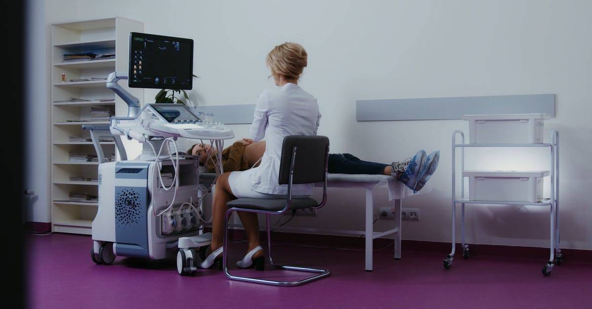 3d扫描女人在国外医院4k高清CC0视频素材