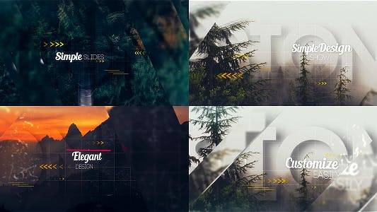 优雅3d作品集图文展示AE视频模板插图