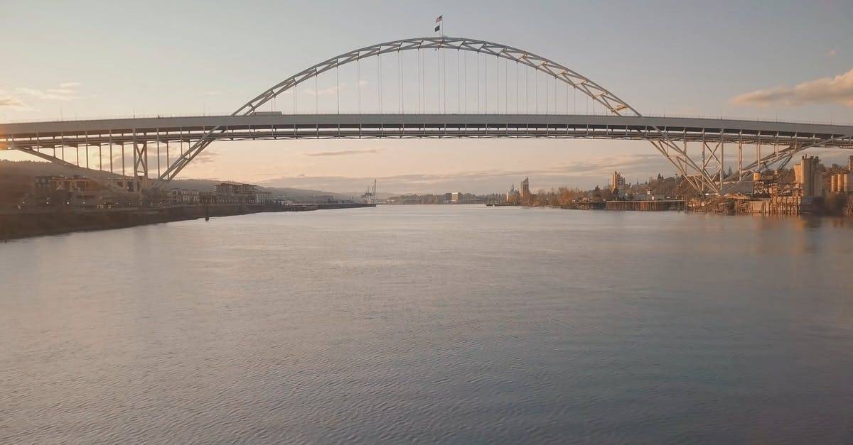 DJI,航拍美国大桥4k高清CC0视频素材插图