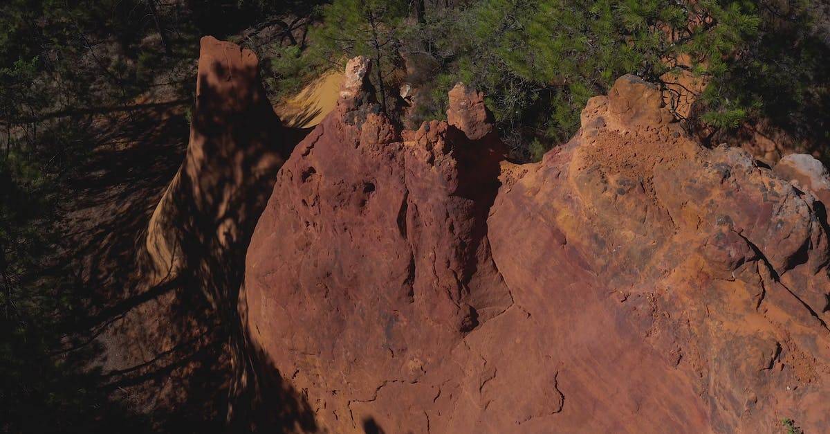 山谷, 岩石, 土壤, 地质构造航拍4K高清CC0视频素材