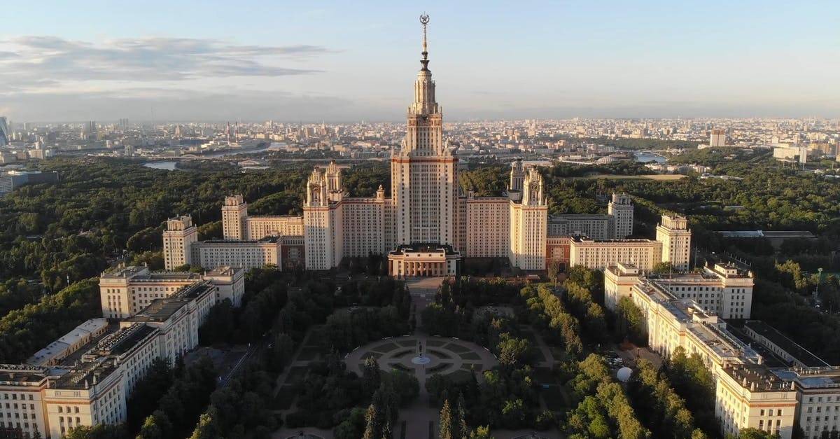 skyscapers, 俄国城市高塔地标建筑航拍高清CC0视频素材插图