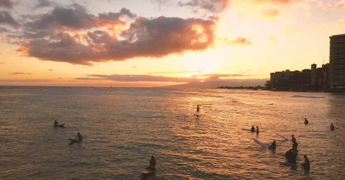 夏威夷海滨休闲假期航拍4K高清CC0视频素材插图