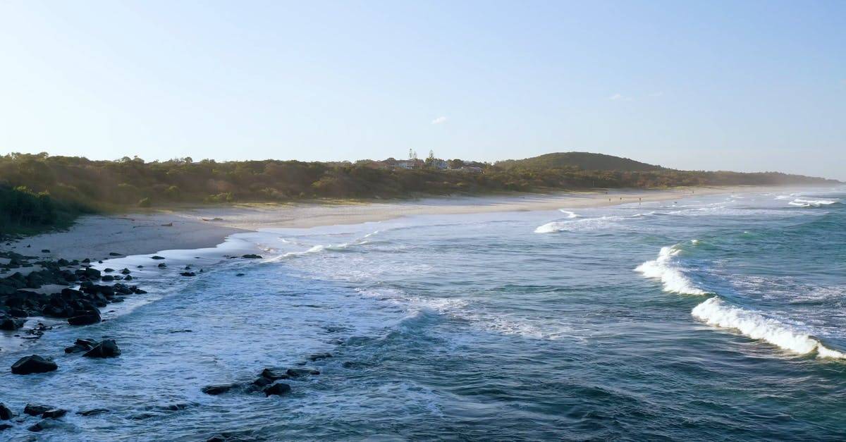 夏威夷海滩波浪航拍4k分辨率高清CC0视频素材插图