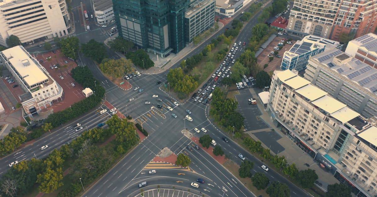 sistemaviário城市生活交通环境航拍4K高清CC0视频素材插图