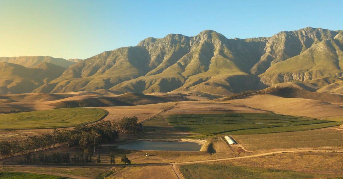 航拍森林林场绿色的山脉4k高清CC0视频素材插图