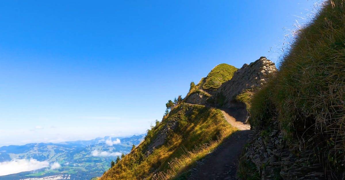 4k拍摄旅行者登山瓦尔登丘陵高清CC0视频素材插图