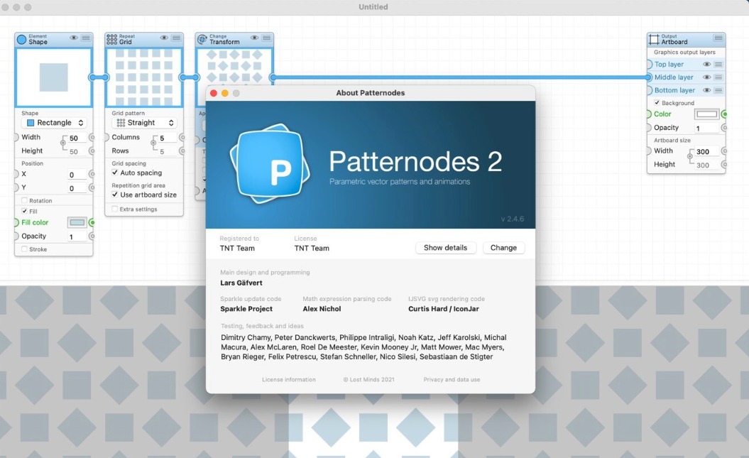 PatterNodes2.4.6破解版下载 (MAC创建图形化模式的应用) 支持Silicon M1插图2