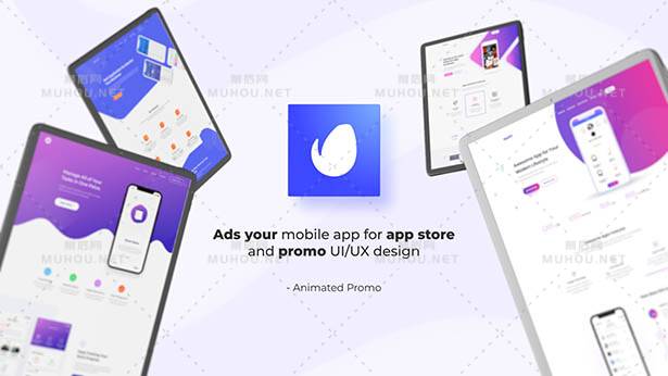 iPad平板电脑APP应用促销视频AE模板插图