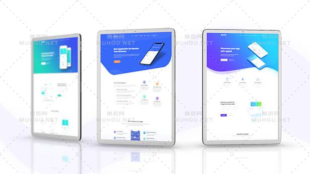 iPad平板电脑APP应用促销视频AE模板插图