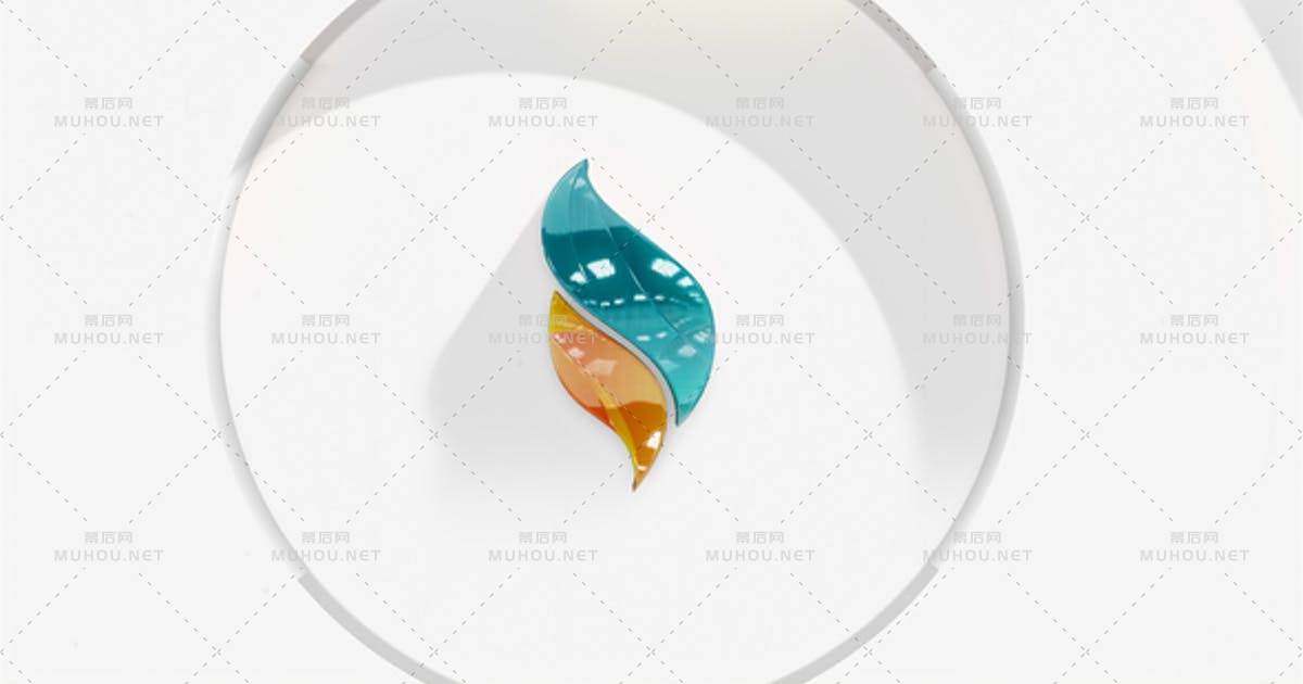 迷你标志动态变换logo介绍AE视频模板