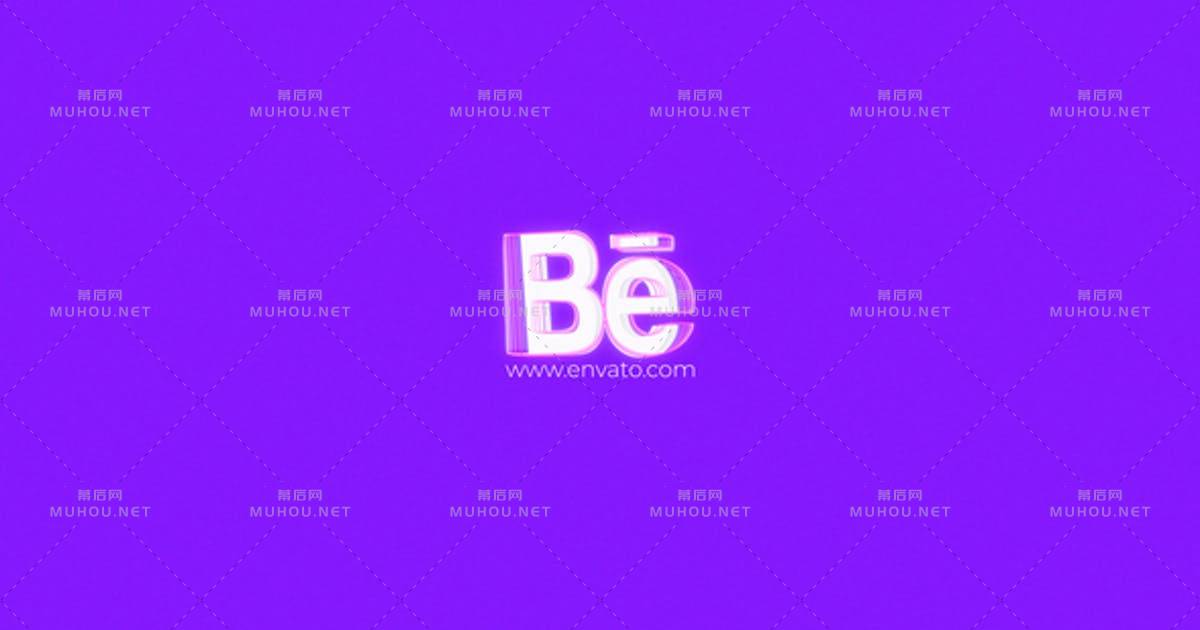 简单的3D动画LOGO标志显示AE视频模板