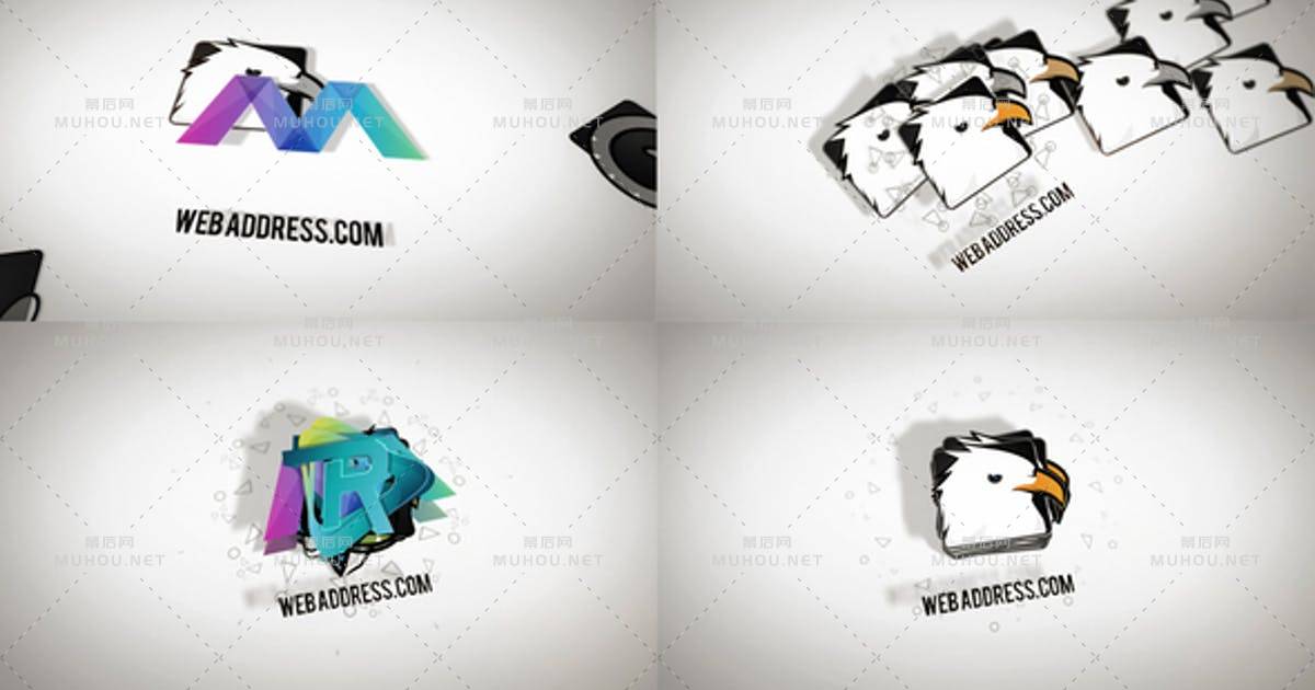 动态商业logo标志动画PR视频模板