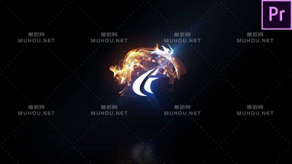 Quick Particle Sphere Logo超酷花火粒子logo标志 (Premiere Version)PR视频模板插图