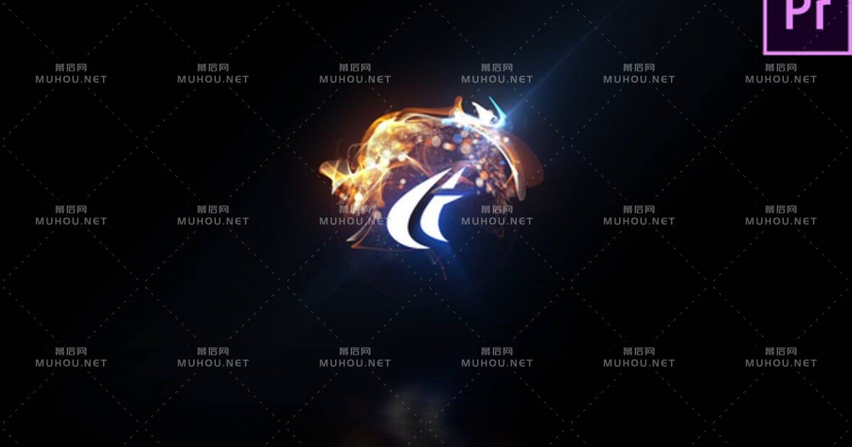 Quick Particle Sphere Logo超酷花火粒子logo标志 (Premiere Version)PR视频模板