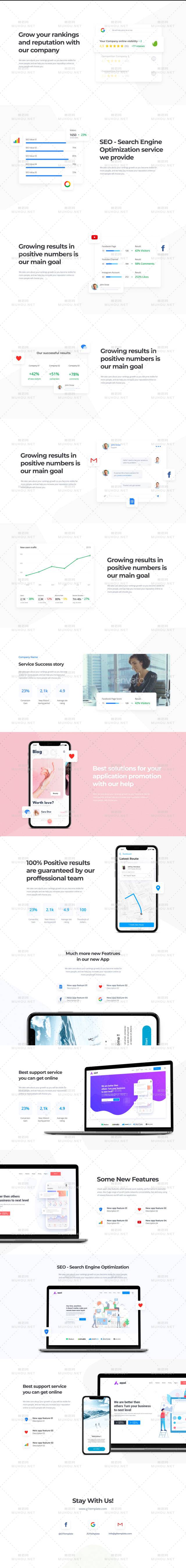时尚的网站功能展示动态视频AE模板下载[AEP,ae片头,ae模板下载,ae素材]