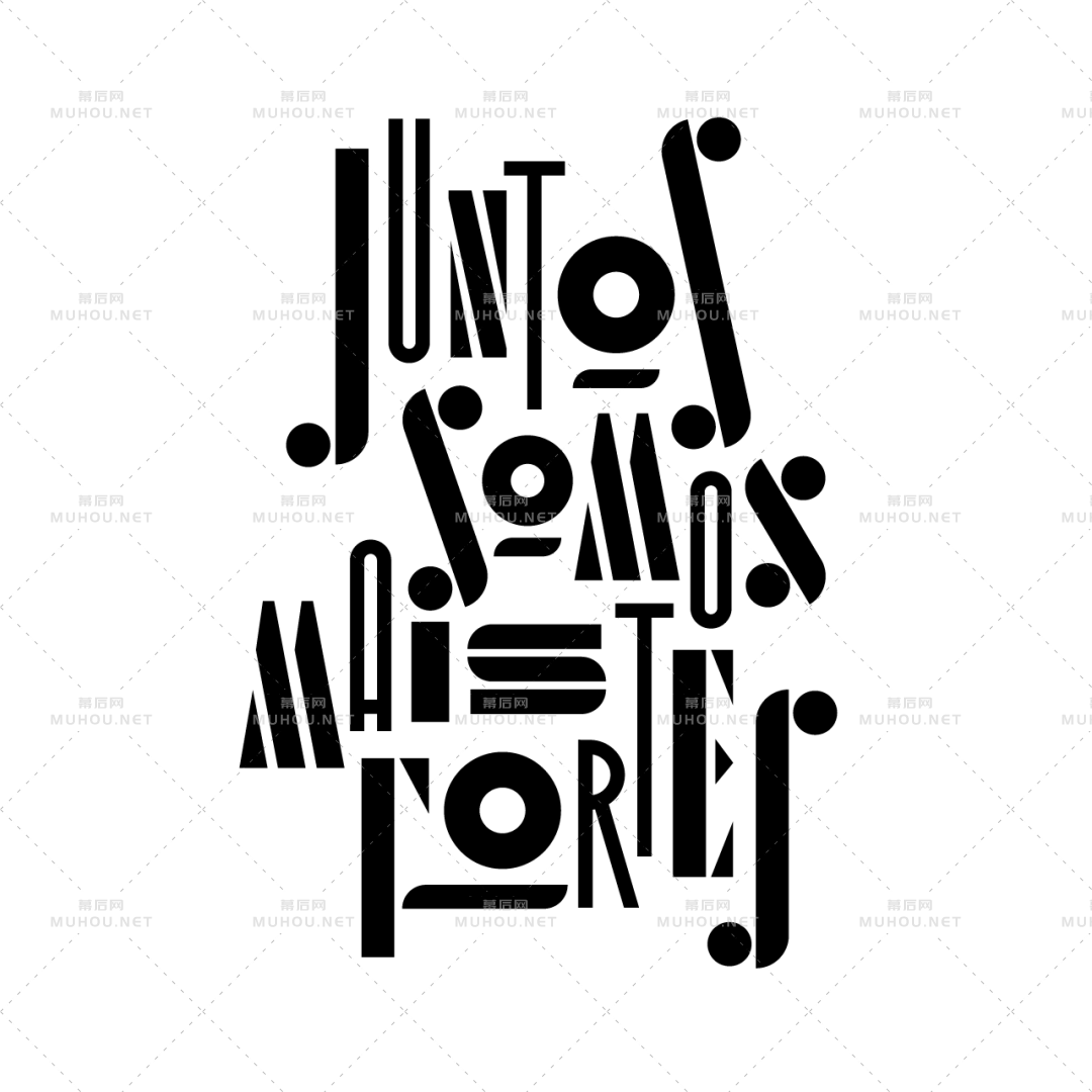 Rafael Serra简洁充满创意的字体作品