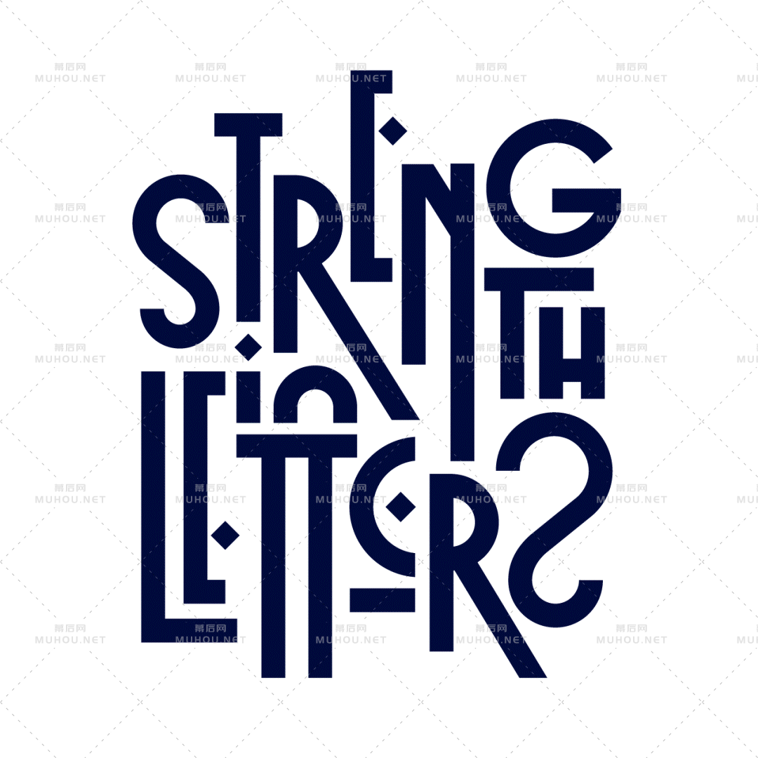 Rafael Serra简洁充满创意的字体作品