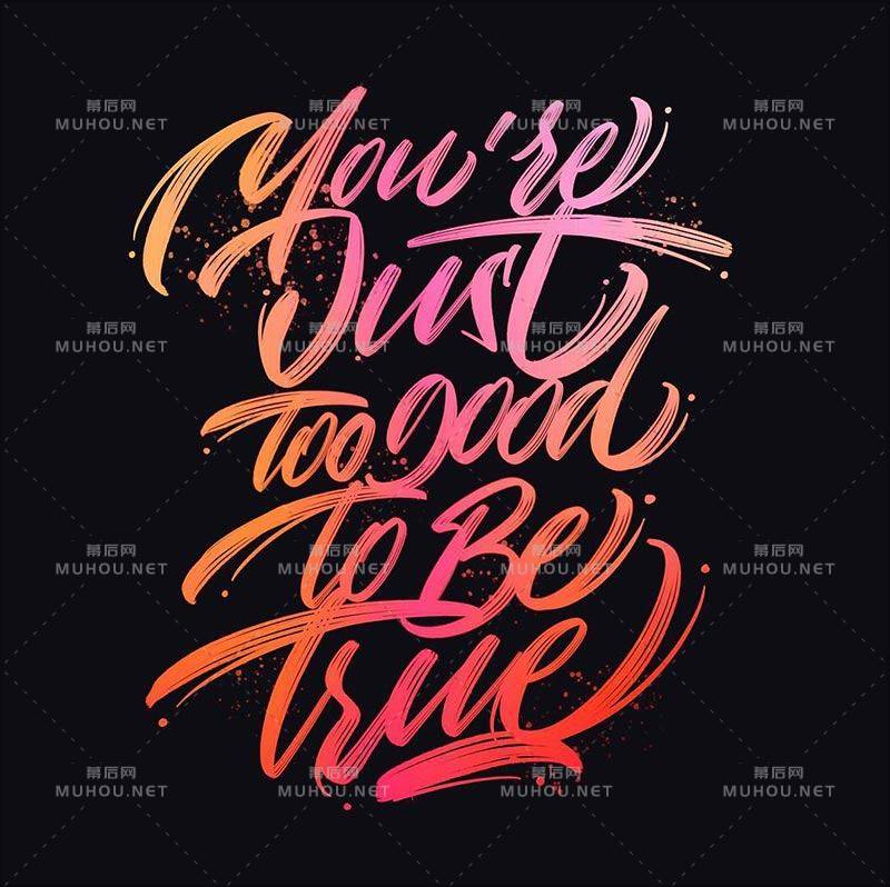 Luis Lili炫酷手绘书法字设计