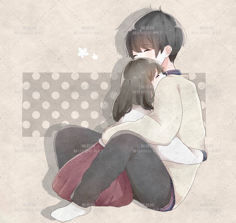 是甜甜的情侣们在线秀恩爱插画作品插图4