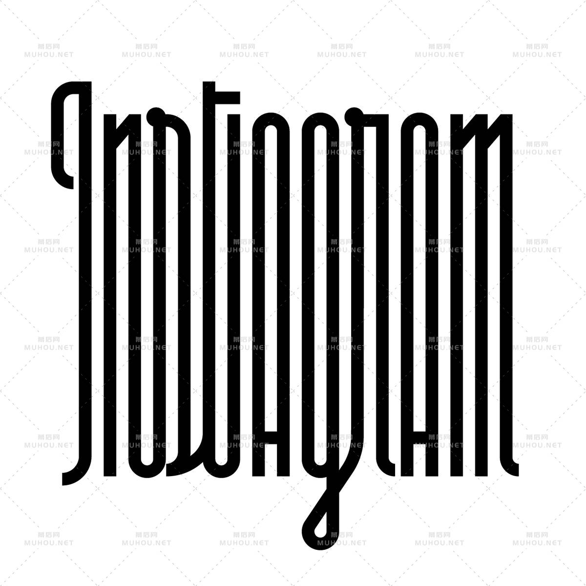 超长的字体！Rafael Serra创意字形设计