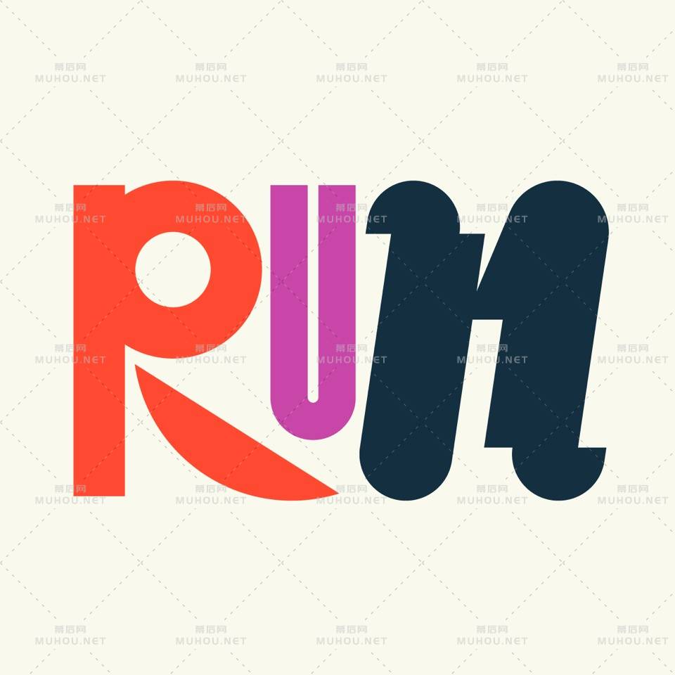 超长的字体！Rafael Serra创意字形设计