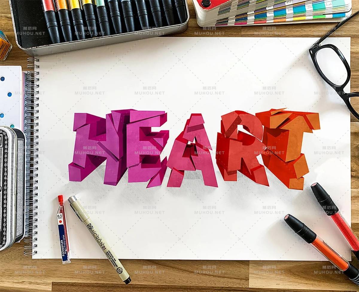 超强的立体感觉！Lex Wilson创意3D艺术文字设计作品